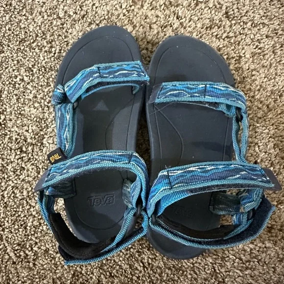 Blue kids teva Patterned Sandals - Picture 2 of 9